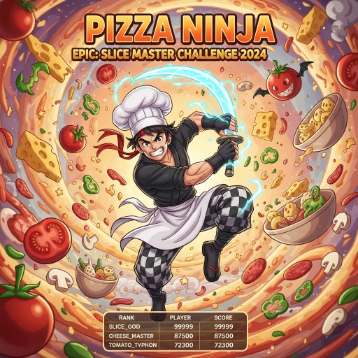 Pizza Ninja Epic: Slice Master Challenge 2024
