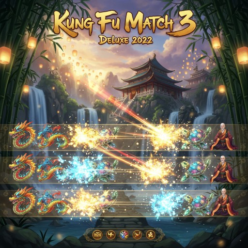 Kung Fu Match 3 Deluxe 2022