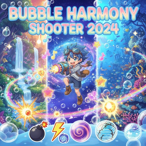 Bubble Harmony Shooter 2024